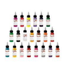 21 шт. набор краски для профессионального микроблейдинга пигментные чернила для татуировки 1 унции 30 мл/бутылки пигменты для перманентного макияжа тату и боди-арт