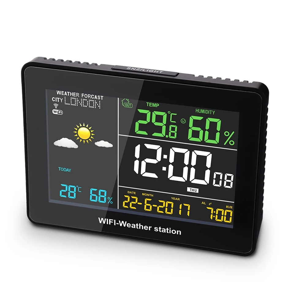 DIGOO DG TH8788 Wi Fi метеостанции приложение удаленная настройка автоматического