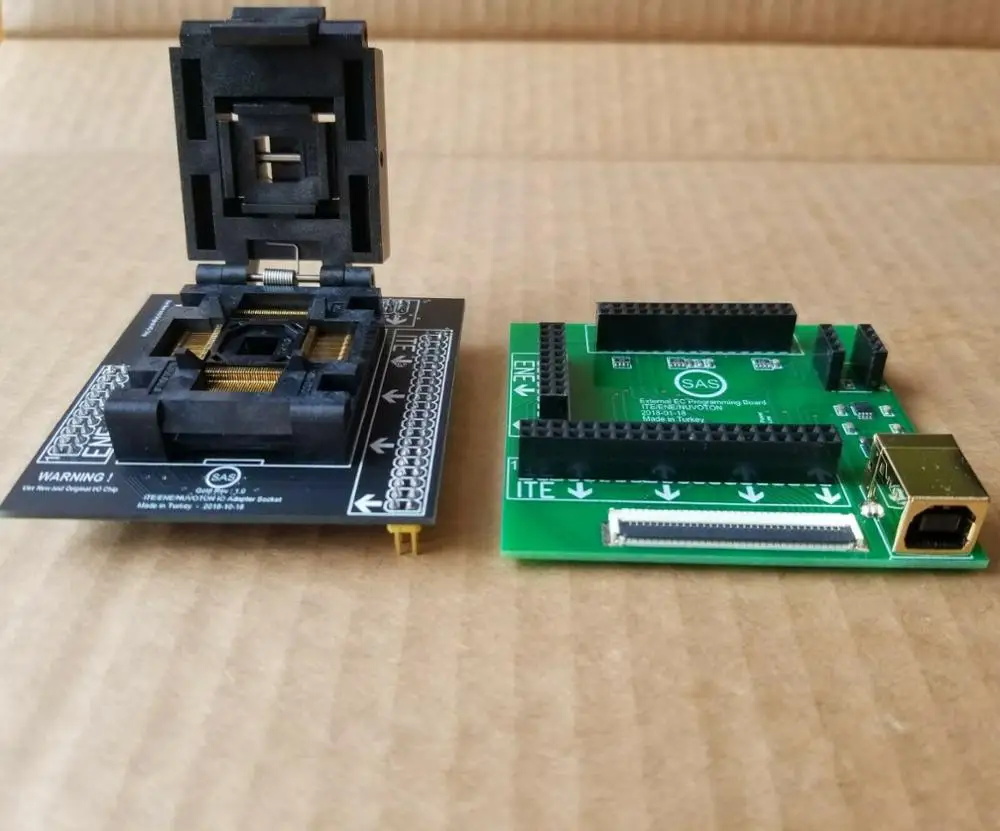 

ENE,ITE,Nuvoton External IO EC Programming Adapter (For SAS and Vertyanov V3,V2) Works with SAS and Vertyanov I/O programmer