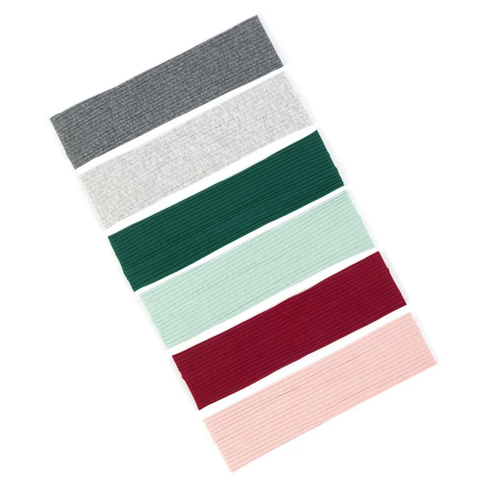 

Children Cotton Ribbed Headbands Stretchy Hair Bands For Baby Girls Summer Fashion Hairband Kids Splatter Plain Turban Rib DQ743