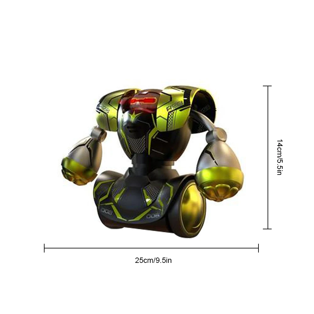 Боксерский бой двойной игровой Робот детский интеллектуальный пульт дистанционного управления мальчик игрушка RC битва боксерский робот