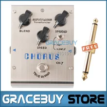 Biyang ToneFancier CH-7 Electric Guitar Bass Effect Pedal Classic Analog Chorus True Bypass Musical Instruments