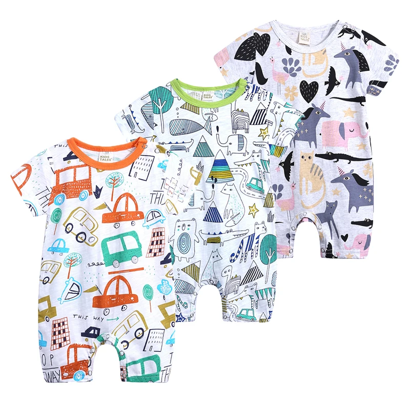 الوليد الطفل بذلة 2019 جديد الصيف بأكمام قصيرة Roupa الطفل بوتيك الملابس الرضع الطفل السروال القصير الحيوان تسلق منامة الوليد الطفل بذلة 2019 جديد الصيف بأكمام قصيرة Roupa الطفل بوتيك الملابس الرضع الطفل السروال القصير الحيوان تسلق منامة