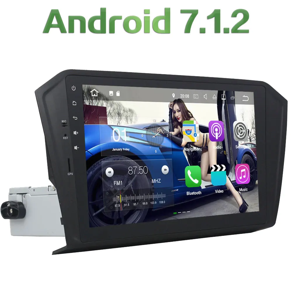 2GB RAM 16GB ROM Android 7 1 2 Quad Core 4G WIFI car dvd gps navigation