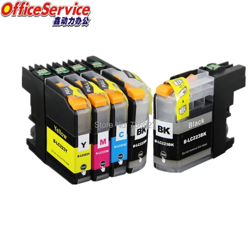 

5X Compatible Ink Cartridge LC223 For Brother DCP-J562DW MFC-J4420DW J4625DW J5320DW J5620DW J5625DW J5720DW DCP-J4120DW printer