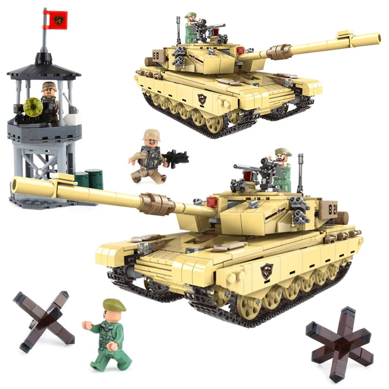 

Military Series Type 99 Main Battle tank vehicle mini soldier figures building blocks bricks kid toys gift compatible LegoINGlys