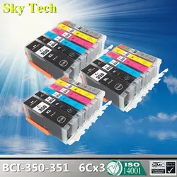 Картридж для BCI350 BCI351, BCI-350 BCI-351 для Canon mg5430/5530/6330/6530/7130/iP7230/MX923/IX6830/IP8730