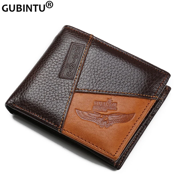 Famous Luxury Brand Genuine Leather Men Wallets Coin Pocket Zipper Men&#39;s Leather Wallet with ...