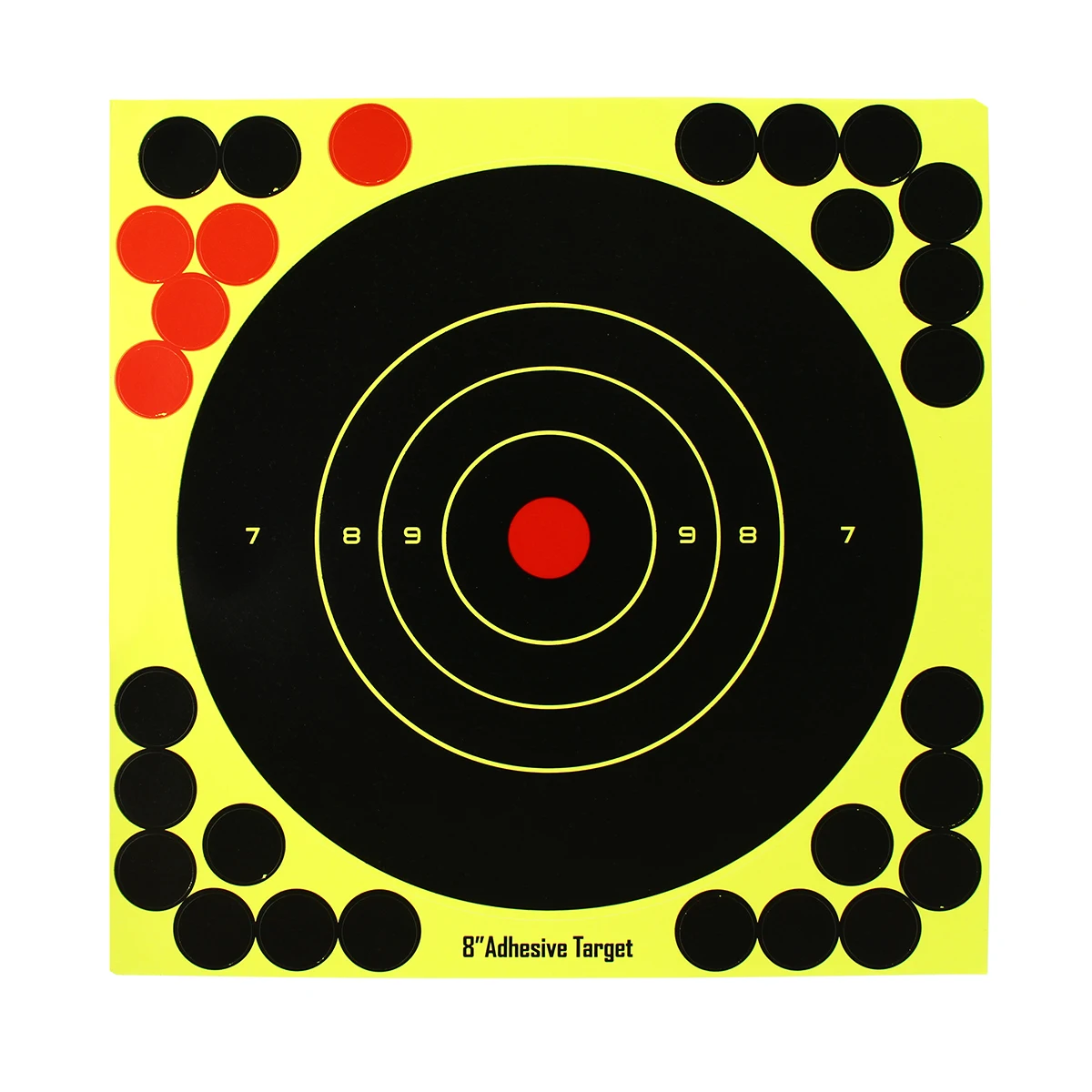 8 &quot/20 см 50 шт. клейкая бумага для мишени набор листов Bullseye splitterburst Sticky Splatter Shooting
