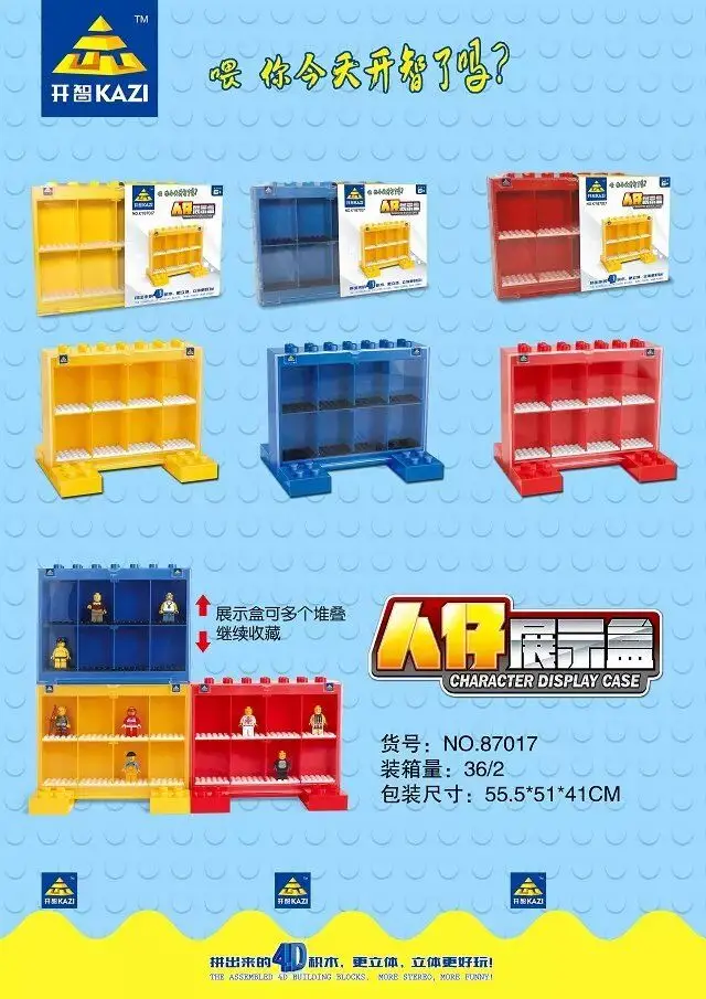 

New Hot Creative Bricks Baseplate Building Blocks Super Heroes Avengers Display Box/Display Case/Storage Box Children Toy