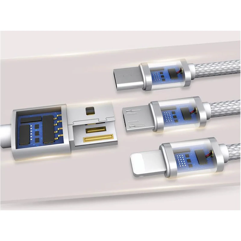 USB кабель для быстрой зарядки без упаковки|Кабели питания| |