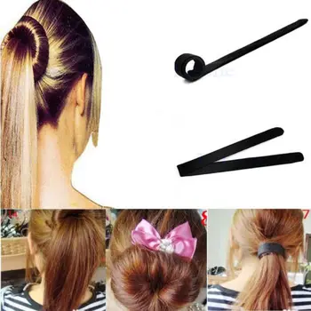 

New Arrive 5pcs/lot Fashion French Style Hair Roller Curler Bum Maker Magic Hair Styling Tool Wholesale