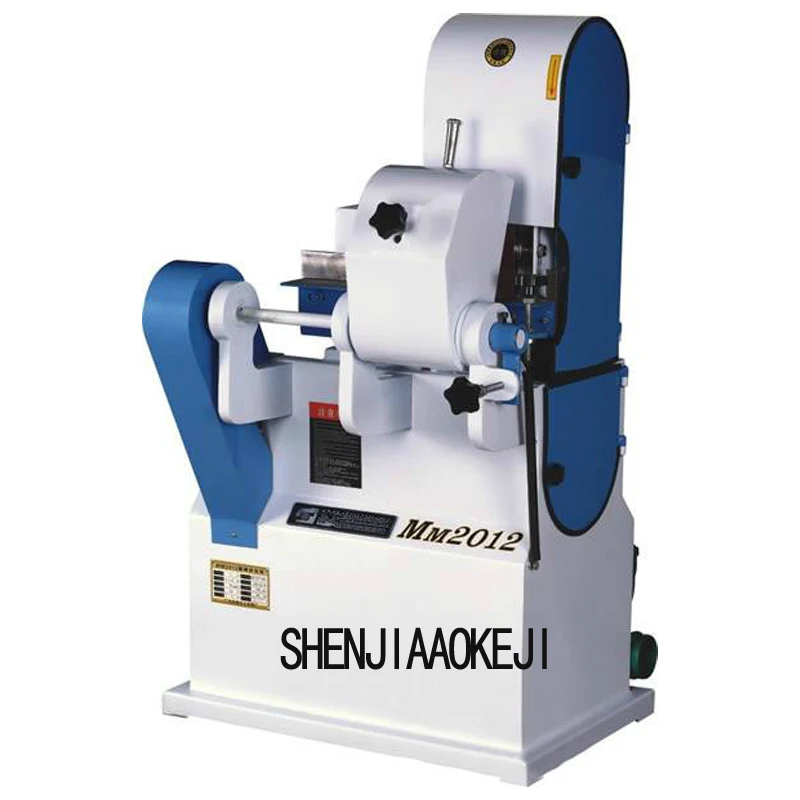 

NEW Single belt round stick sander woodworking stick belt sander polisher round wood polishing machine 380V 2.2KW 1PC