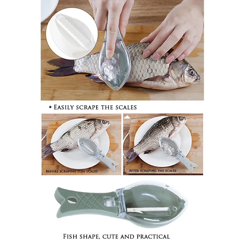 Рыбий шкурка для скребка Кантер(рыбацкие весы) щетка терки быстро удаляет нож для разделки рыбы чистилка скалер скребок инструмент для очистки рыбы