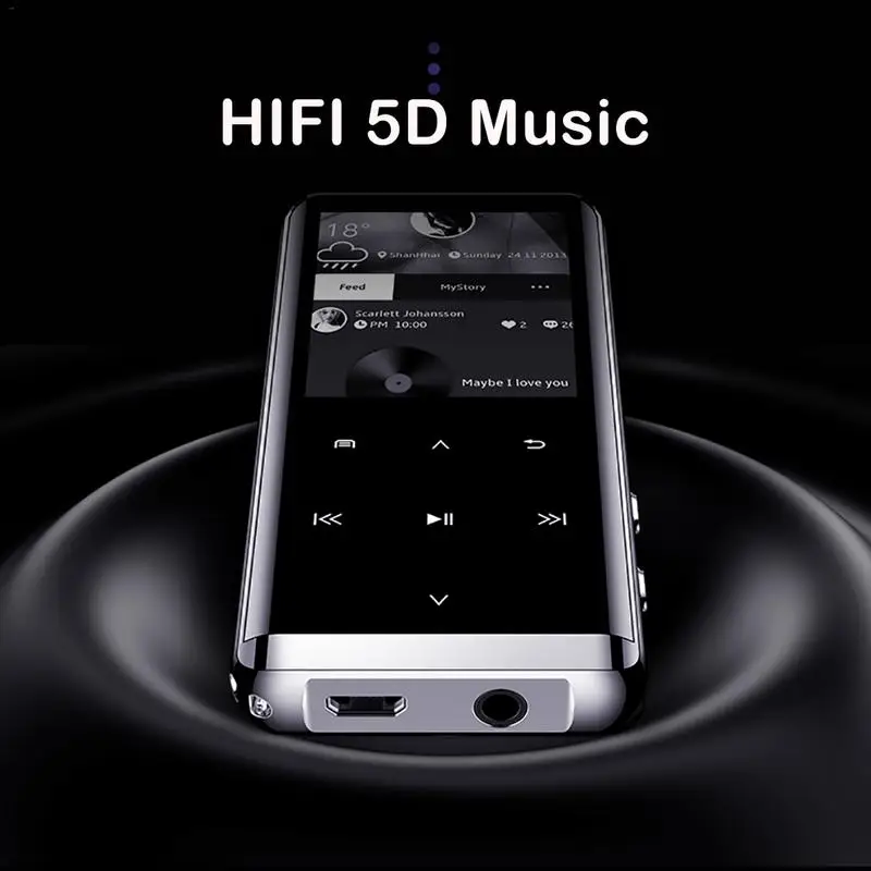 MP4 плеер Bluetooth M13 Bluetooth MP3 мини MP4 без потерь HIFI 5D сенсорный экран портативный MP5 Walkman музыкальный плеер дропшиппинг