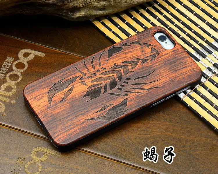 iphone 5s 6 6s 7 plus wood case (36)
