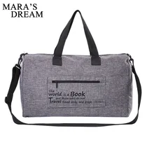 Mara's Dream женские дорожные сумки Складные Водонепроницаемые Большие емкости рубашечная ткань, молния сумка Повседневная трендовая женская сумка