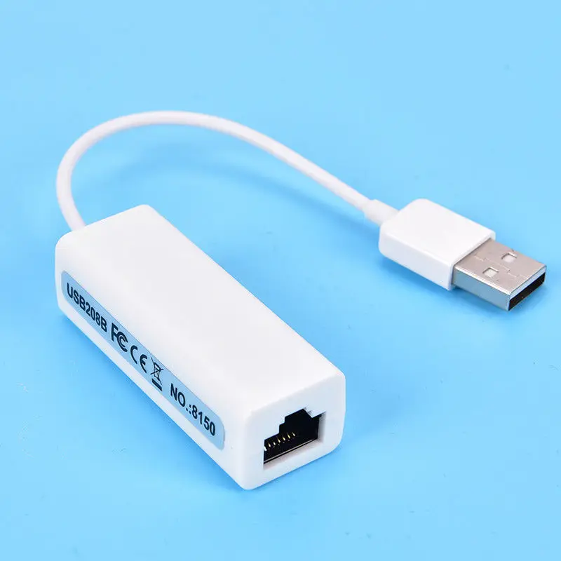 10/100 Мбит/с USB 2,0 до 10/100/1000 гигабитный RJ45 Ethernet cетевой адаптер LAN