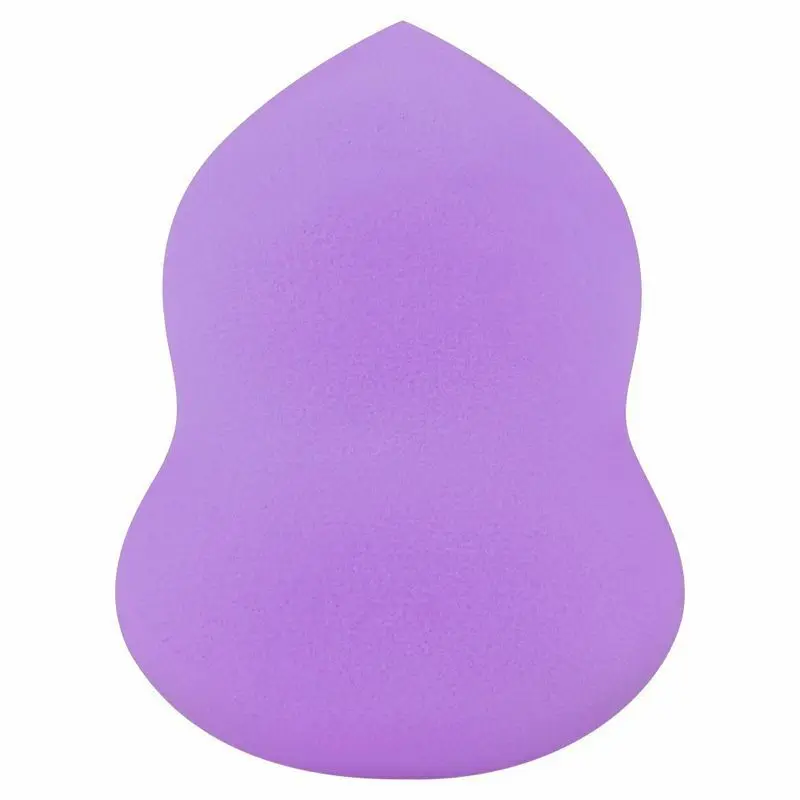 1 шт 4*6 см мягкая тыква-образный Макияж косметическое затяжное основание спонж для нанесения пудры гладкой Красота лицо чистым макияж инструмент аксессуар - Цвет: Purple