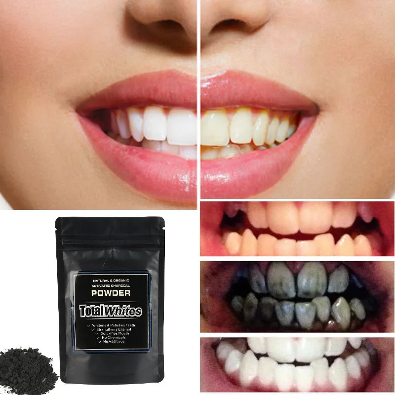 1 Pack Natural Organic Tooth Whitening Powder Activated Charcoal Teeth