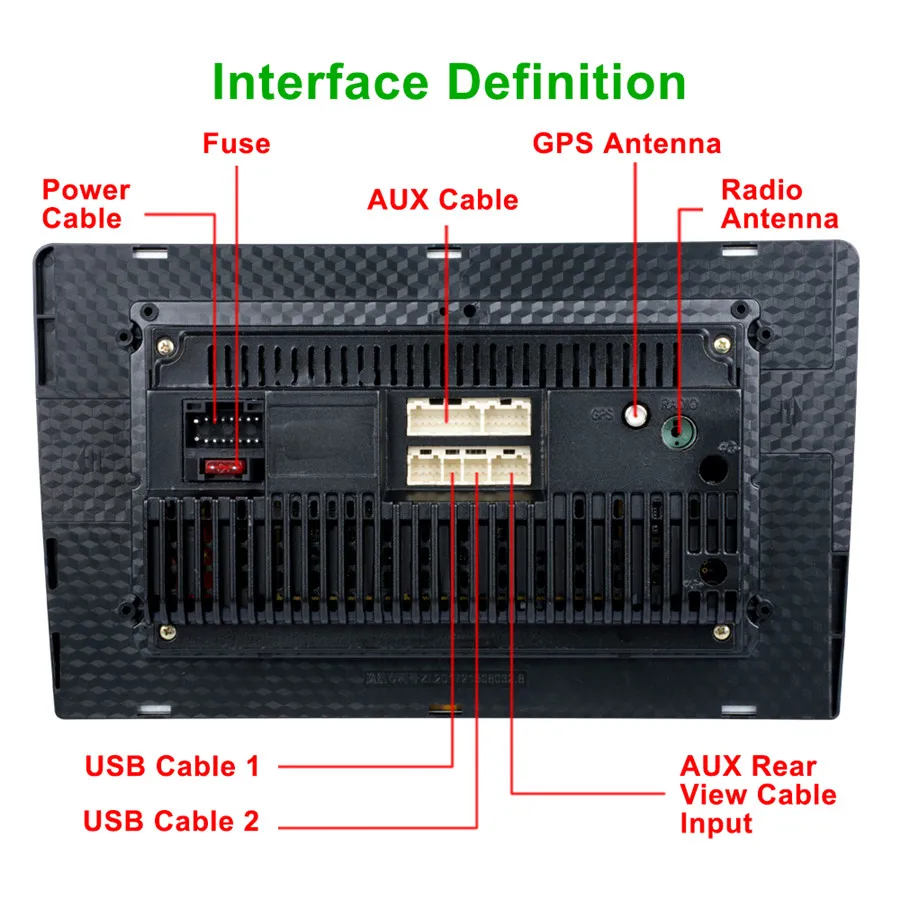 10," 2DIN Android 8,1 четырехъядерный ОЗУ 1 Гб+ 16 Гб стерео радио AM FM gps Wifi с задней камерой