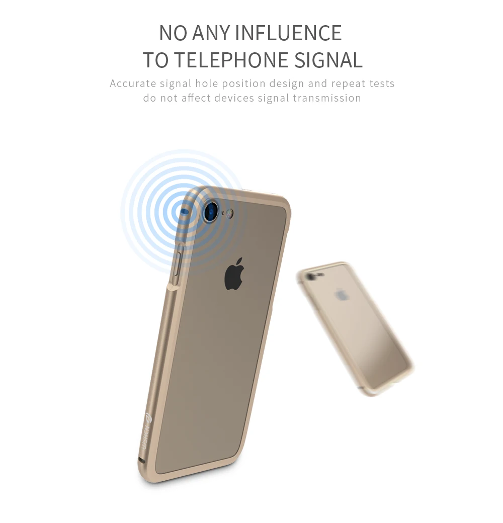 Фирменный wsken Алюминиевый металлический магнитный чехол для iPhone 7 8 Plus Роскошный тонкий акриловый пластинчатый и металлический чехол для iPhone 8 7 Чехол
