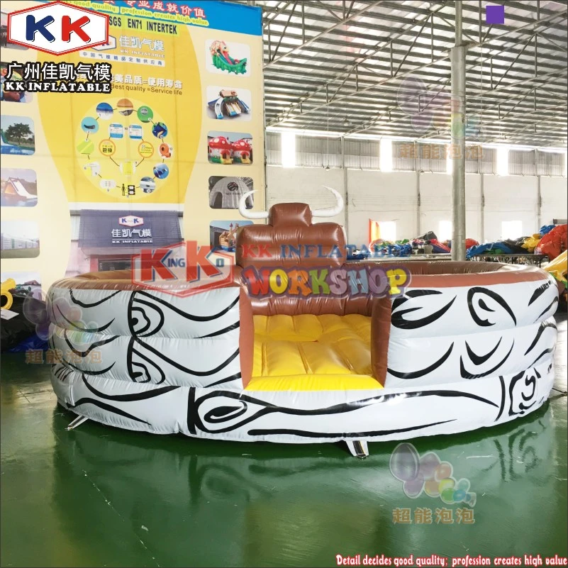 bucking bull pool toy