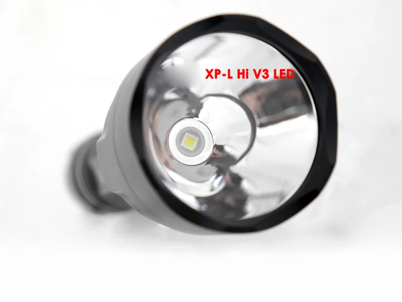 Портативный фонарик C8 cree XPL яркий светодиодный с теплым белым светом 3000K 1200 люмен