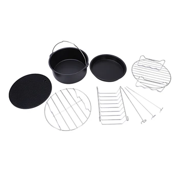 

6-piece 7-inch air fryer accessories Universally available for Philips Gowise Cozyna Popular kitchen appliances for all 3.7QT