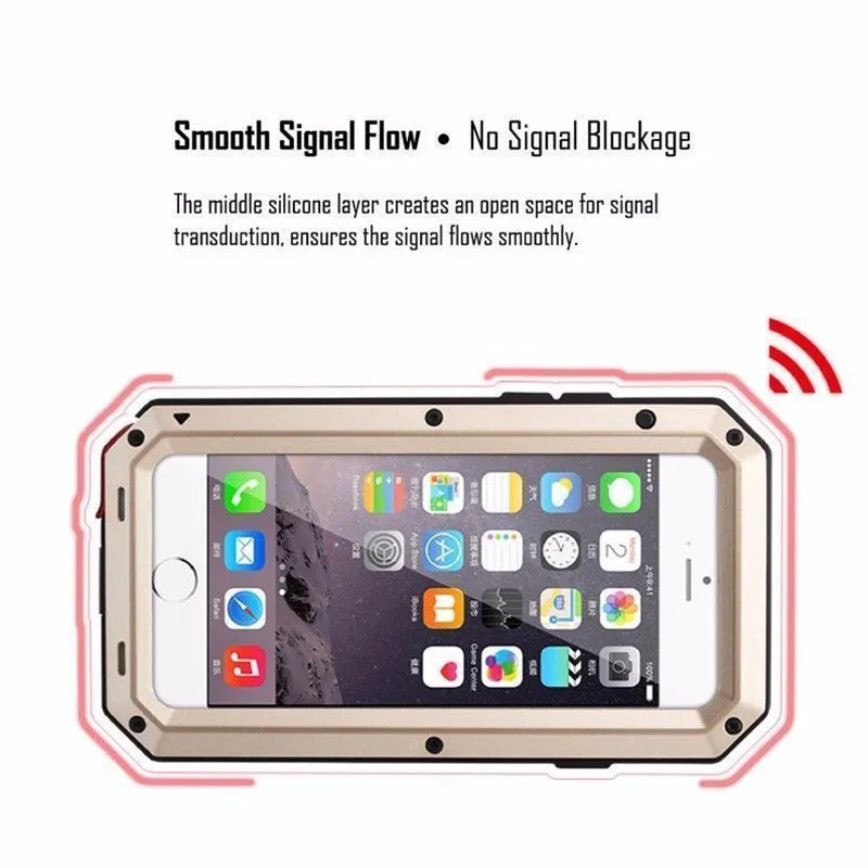 aluminum metal case for iphone 8plus