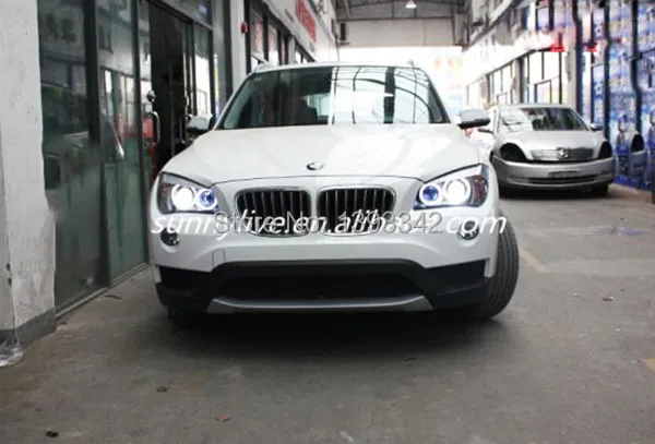 Для BMW X1 головной светильник angel eyes 2009- year DEPO