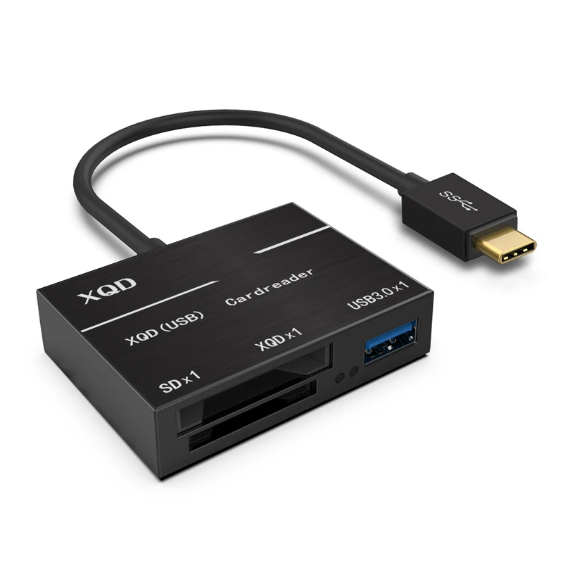 USB 3,0/Тип C USB C XQD SD Card Reader 500 МБ/с./с. Высокоскоростная камера комплект адаптер для sony M/G серии для Nikon для Lexar XQD карты