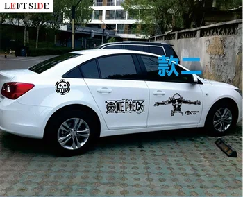 

LEFT SIDE full body car sticker Cover Scratch Car Styling Stickers Waterproof Door Cover DIY Protective Film Rear Stickers