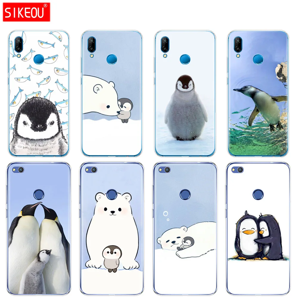 coque huawei p20 lite pingouin