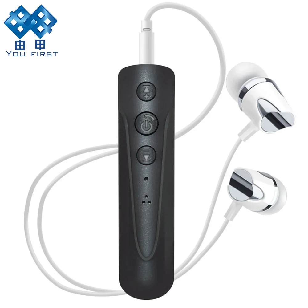 

YOU FIRST Bluetooth Earphone Sport Headset Handsfree 3.5mm AUX Wireless Headphones With Mic Wired Earphone for Phone iPhone