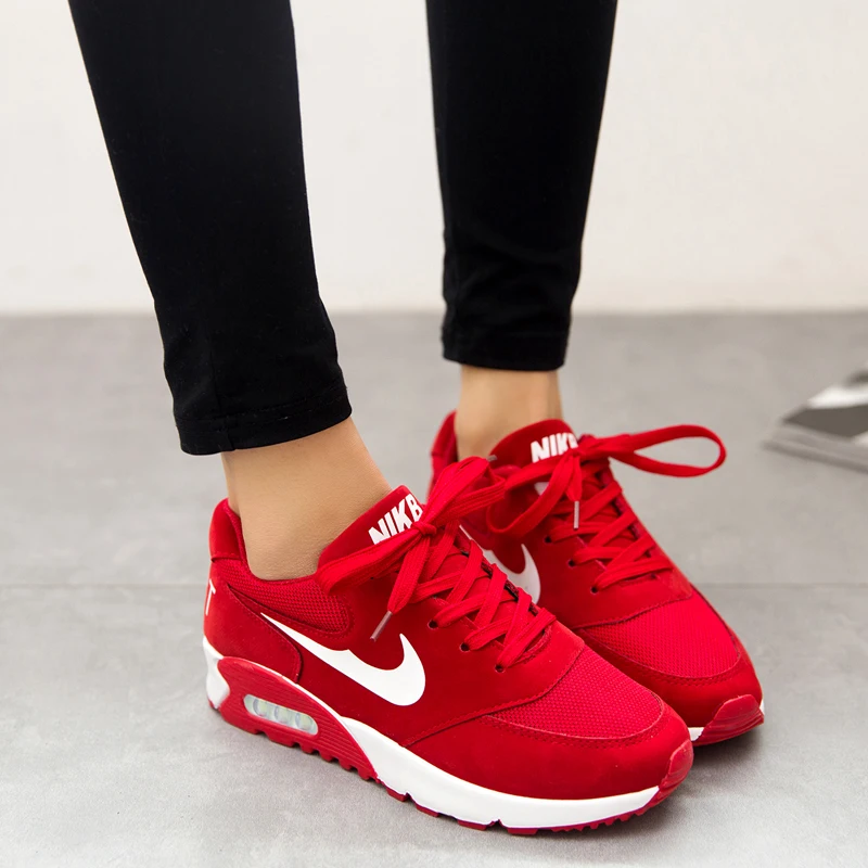 tenis nike de mujer color rojo - 62% descuento - gigarobot.net