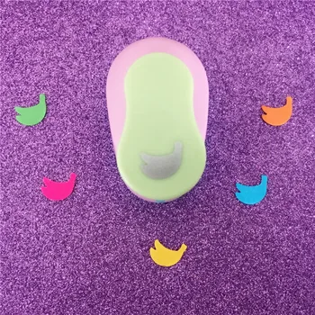 

Banana shaped 5/8" paper EVA foam hole punches greeting card handmade fruit craft punch cortador de papel de scrapbooking