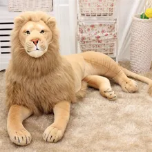 Simulation Lion stuffed animal Model giant cushion Lion Photography Props Children's Toys Plush Toys Big Lion Creative Gifts Toy fancytrader new giant plush soft simulated animal zebra toy photography props nice baby gift 4 sizes