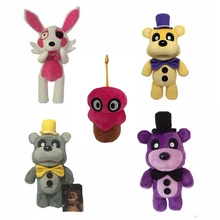 30cm Plush Fnaf  Freddy Teddy Bear Toys Stuffed Five Nights At Freddy's Fox Doll For Baby Christmas Toy Gifts