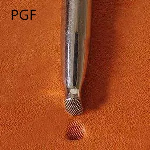 Инструмент для детонации конических краев 0 кожаная мастерская PGF10-00 из нержавеющей стали инструменты для тонкой печати(Barry gold рекомендуется