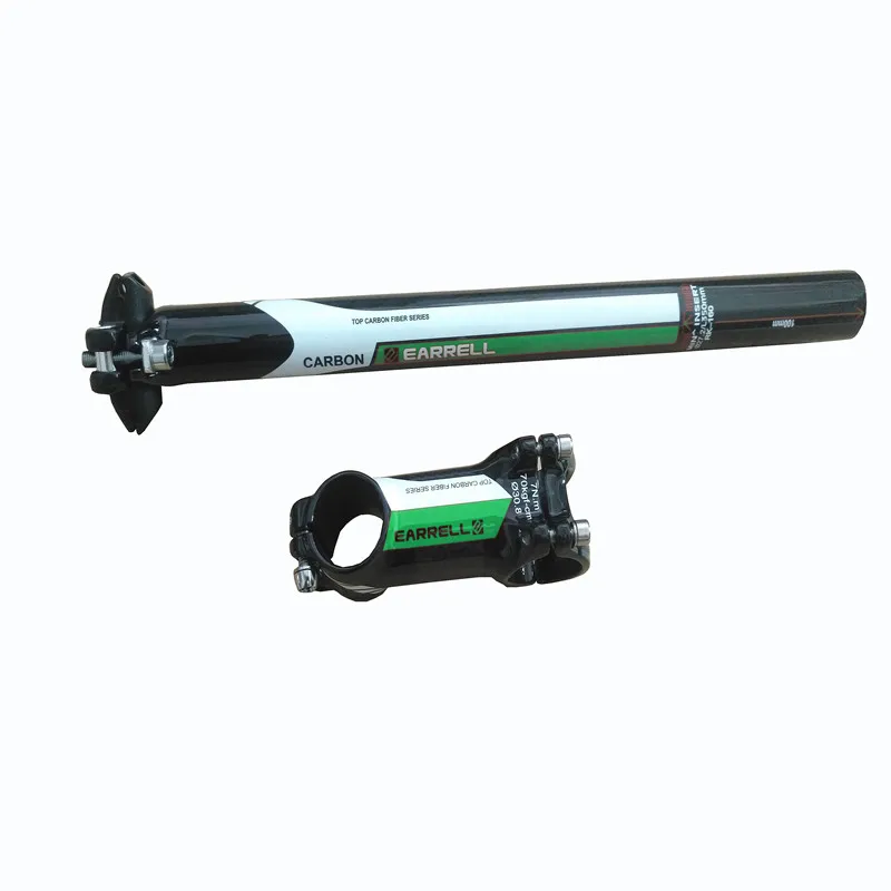 

carbon seatposts+carbon stem bicycle seat tube mtb seatposts mountain bike ride 27.2/30.8/31.6mm seat tubet brompton