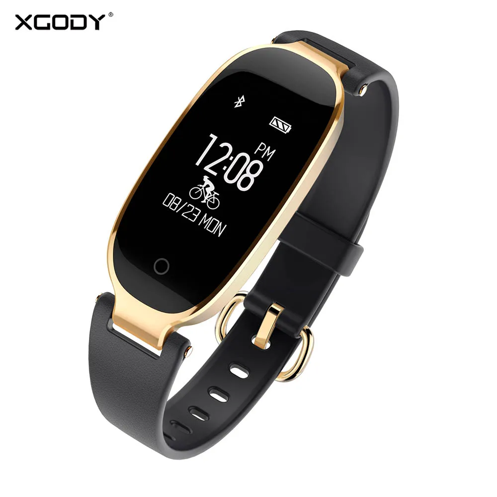 XGODY S3 женский умный Браслет IP67 Водонепроницаемый мониторинг сердечного ритма