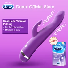 Durex Extreme Thrill Rabbit Vibrator Safe Double Motors Dildo Vibrator Intimate Goods Sex Toys Sex Machine Clitoral Stimulator