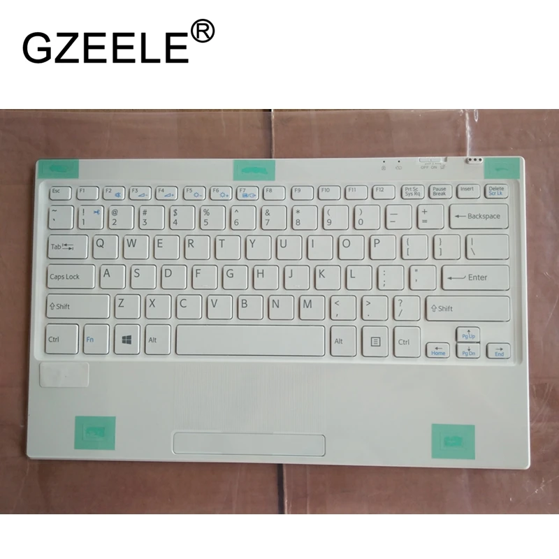 Беспроводная Bluetooth клавиатура GZEELE US 11 6 дюйма для SONY Vaio Tap планшетный ПК SVT11 TAP11