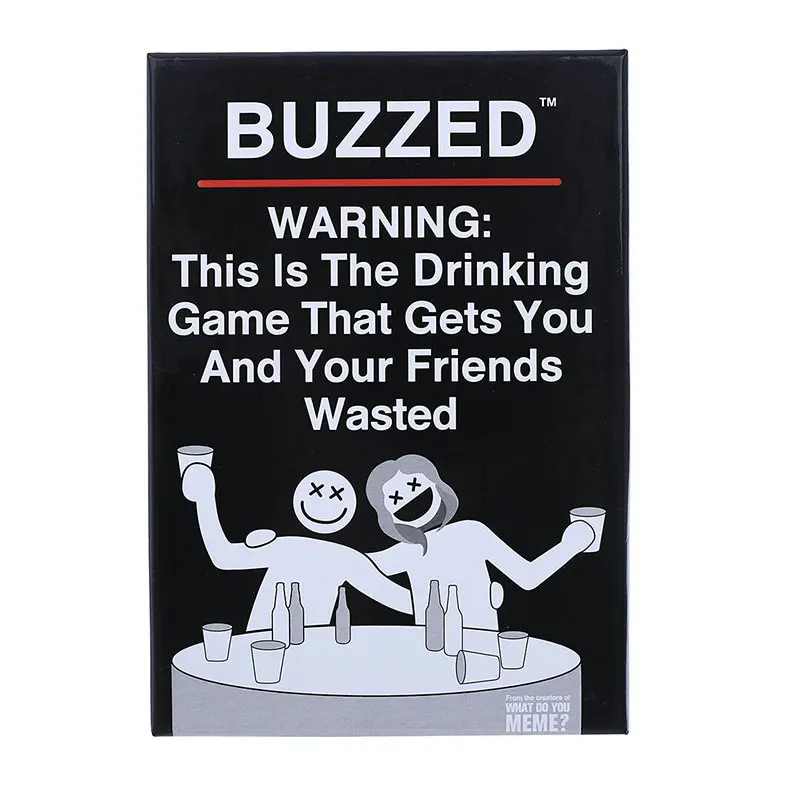 

Full Set Funny Buzzed This Is The Drinking Board Games Cards Family Party Interactive Toys