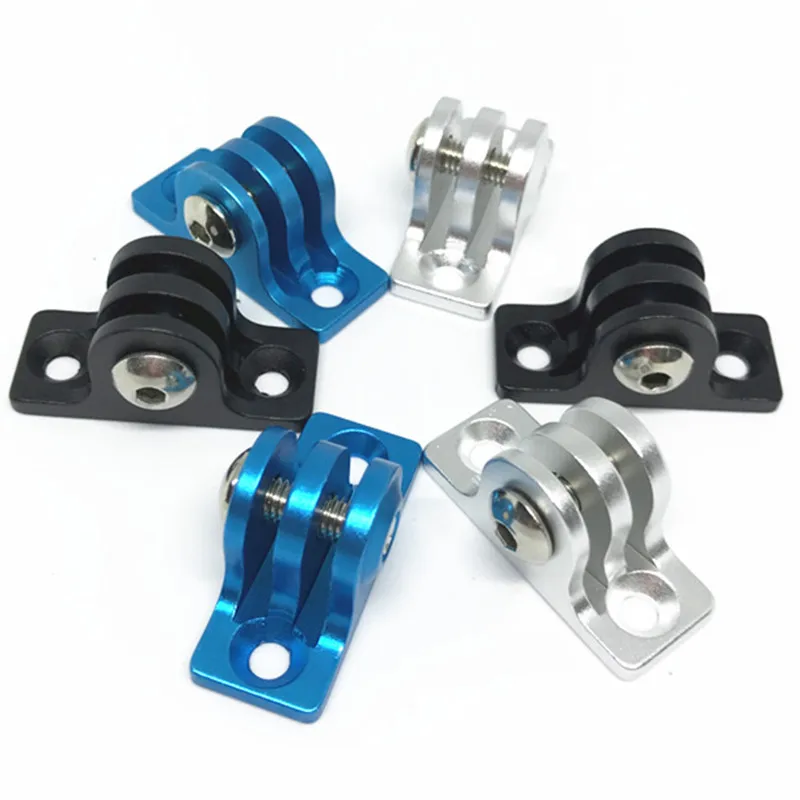 CNC Aluminum Alloy Tripod Adapter Mount for GoPro Hero 4 5 3 Session Xiaomi yi 4K SJCAM SJ4000 SJ5000 h9 GoPro Mount Accessorie (3)_