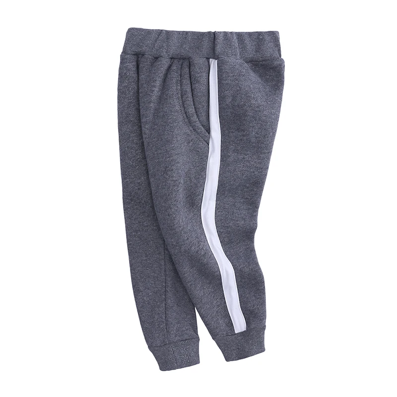 SJR-245 спортивные штаны для мальчиков; коллекция года; детская От 2 до 10 лет; сезон весна-осень; однотонные повседневные хлопковые брюки для детей; узкие леггинсы в полоску для мальчиков