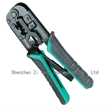 

ProsKit CP-376TR 4P/6P/8P Telecom Crimping Tool (190mm) Plastic steel Cable network crystal head crimping pliers