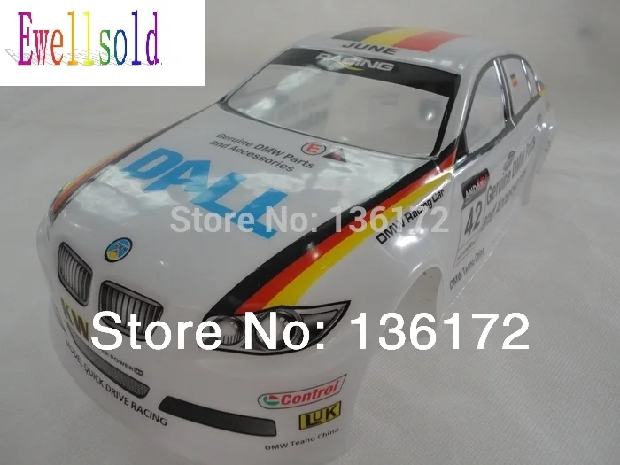 Ewellsell 1/10 R/C аксессуары для дрифта автомобиля/Детали 1:10 окрашенный фотооболочка 190