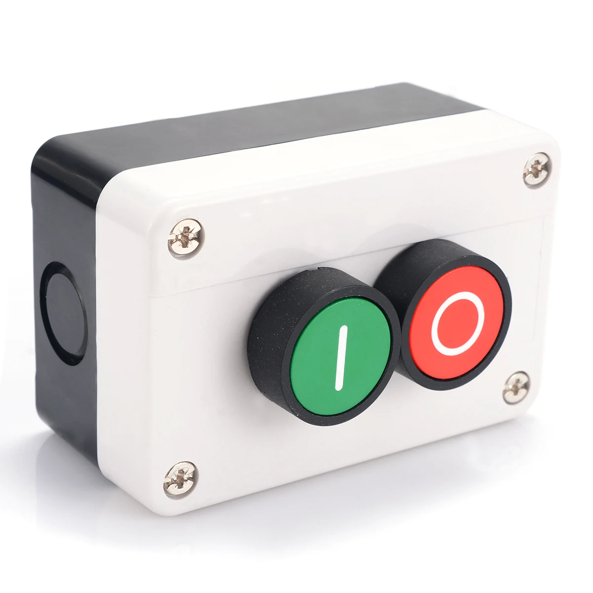 New 1pc Push Button Station Switch Remote Start Stop Motor Solenoid IP55 Button Box For Indoor Outdoor Use High Quality
